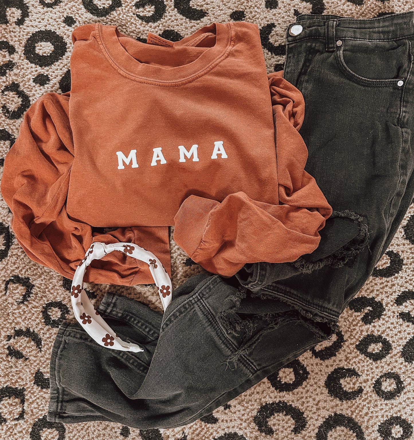 MAMA FALL LONG SLEEVE TEE