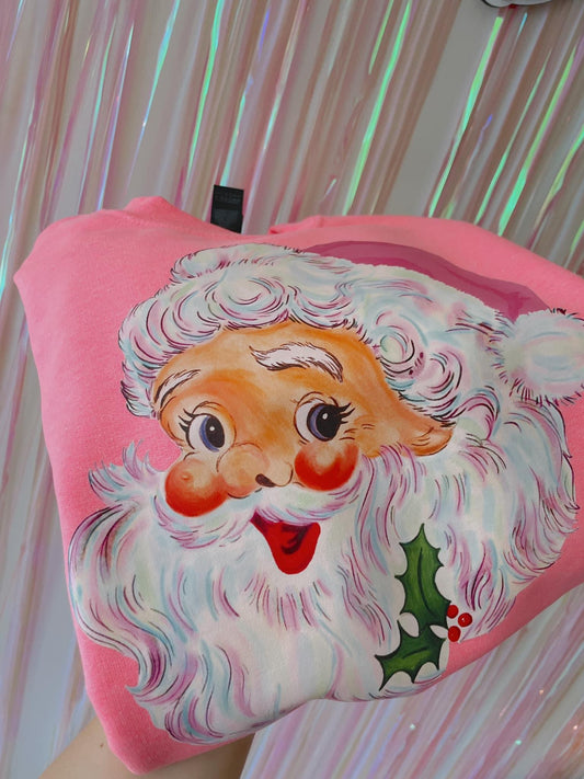 Preppy Santa Sweatshirt