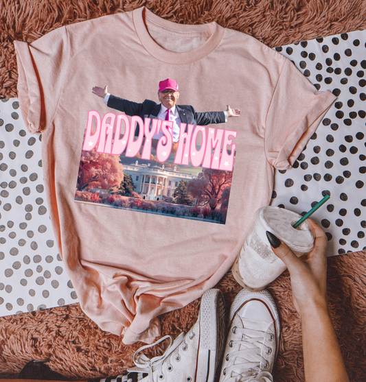 DADDY’S HOME PINK TSHIRT