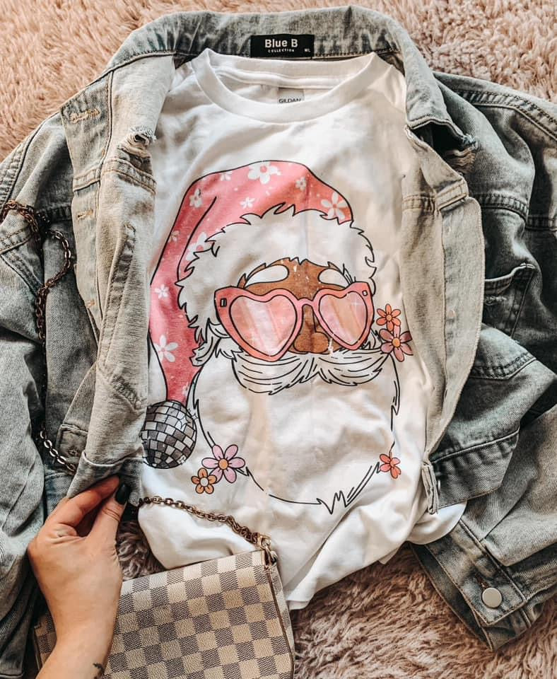 PREPPY DISCO SANTA SWEATSHIRT