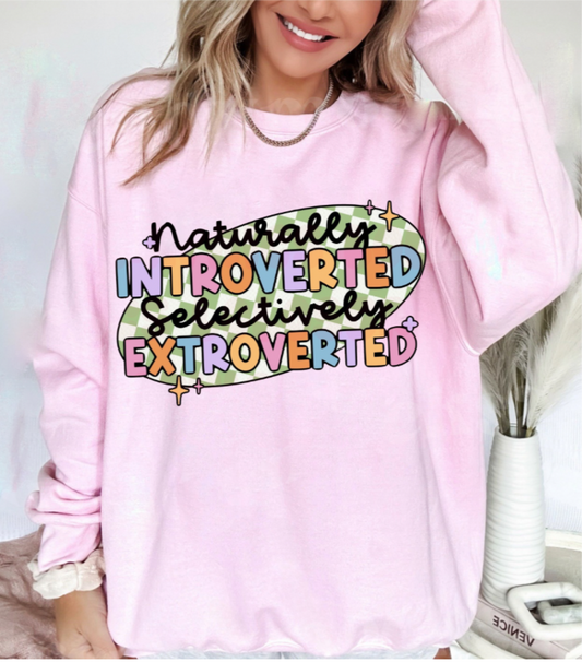 SELECTIVE EXTROVERT SWEATSHIRT